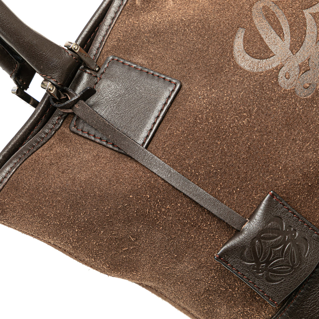 Suede Fusta 28 Tote Brown - Gaby Paris