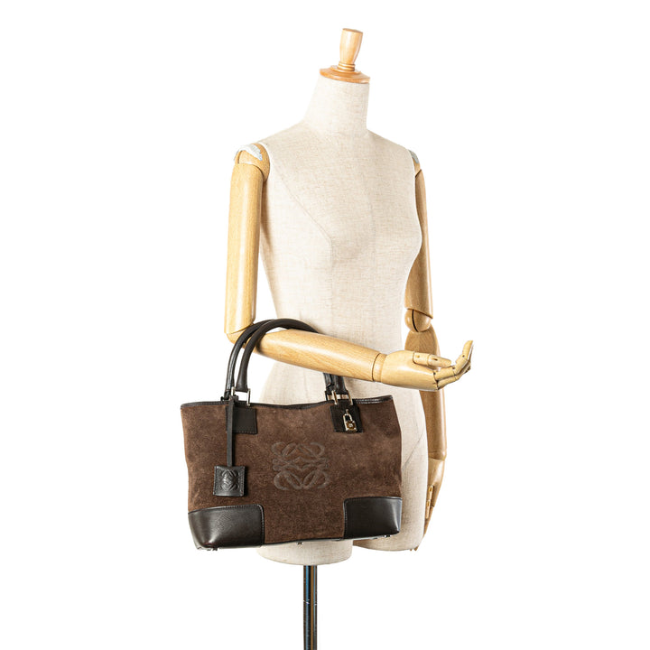Suede Fusta 28 Tote Brown - Gaby Paris