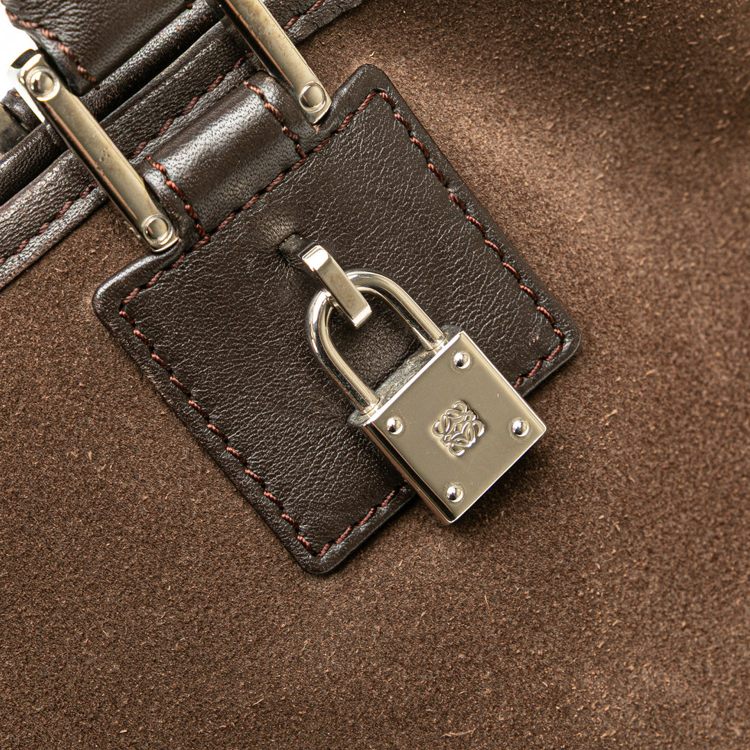 Suede Fusta 28 Tote Brown - Gaby Paris