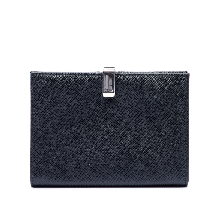 Prada Saffiano Bifold Small Portefeuille