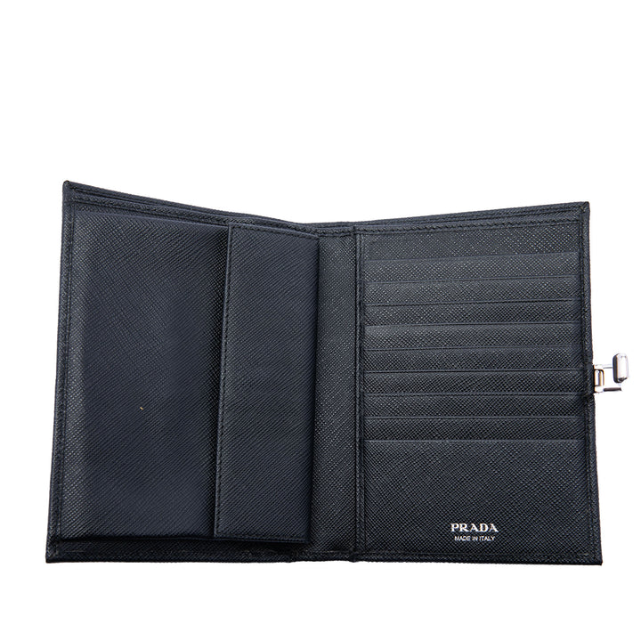 Prada Saffiano Bifold Small Portefeuille