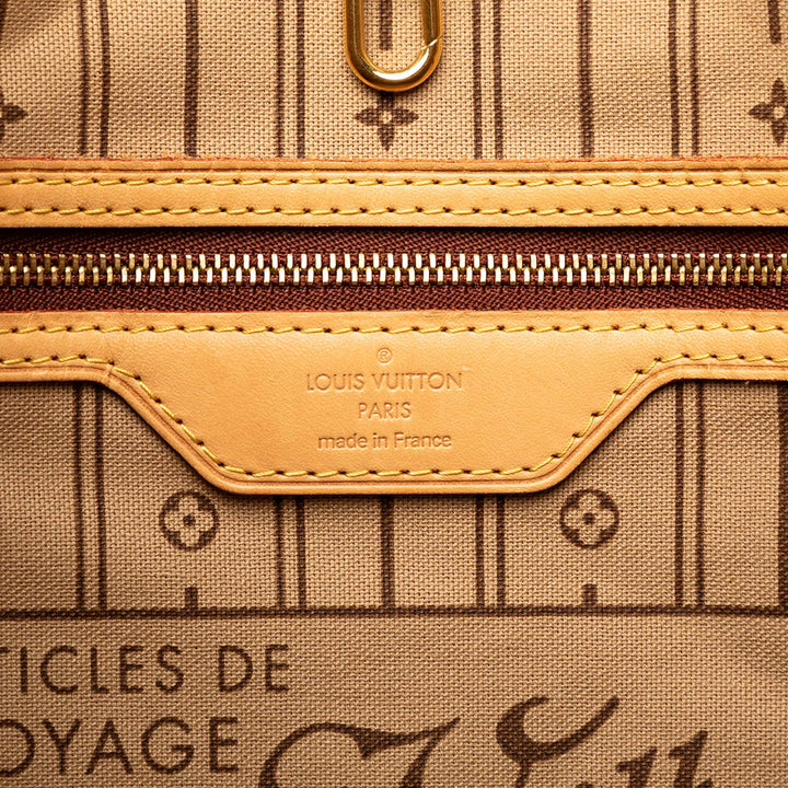 Neverfull GM Monogram Marron