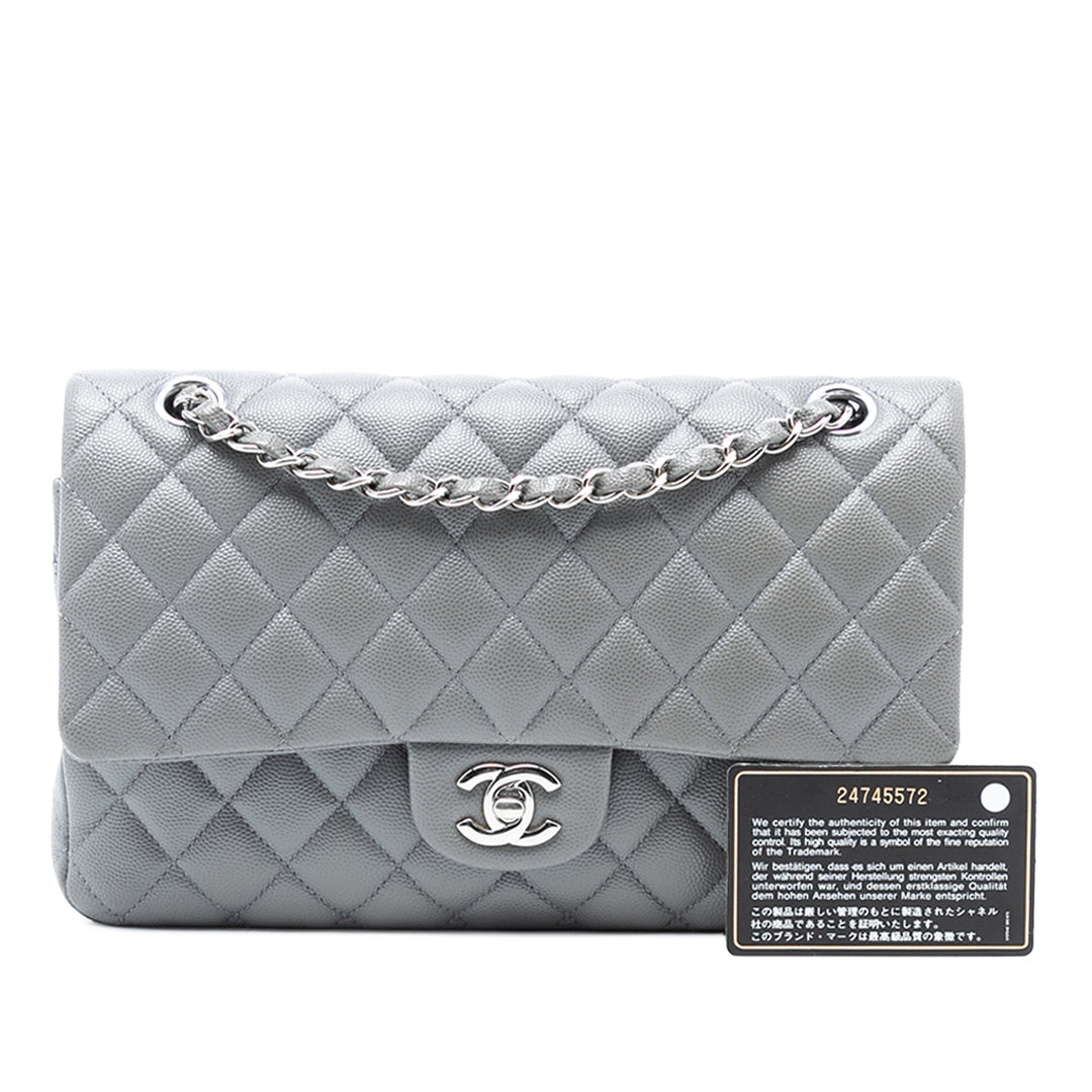 Chanel Medium Classic Caviar Double rabat