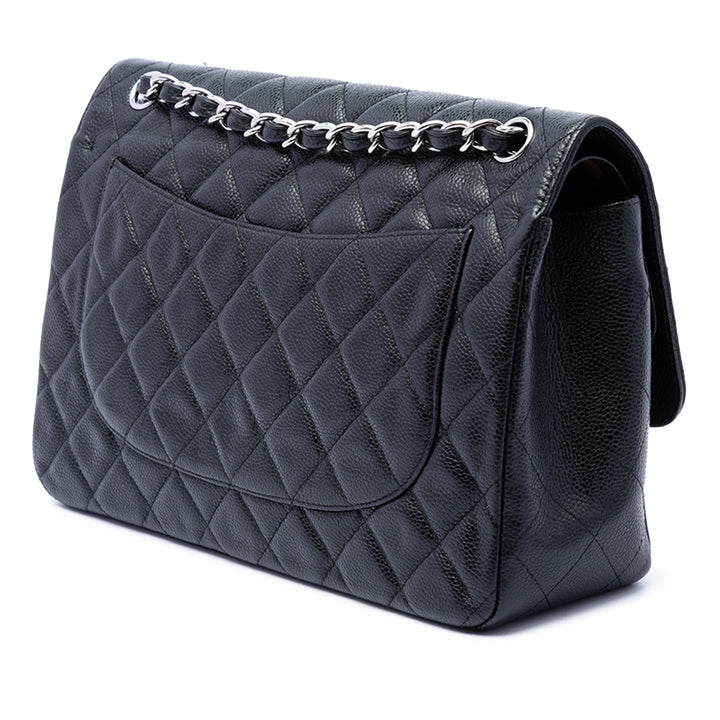 Chanel Jumbo Classic Caviar Double rabat