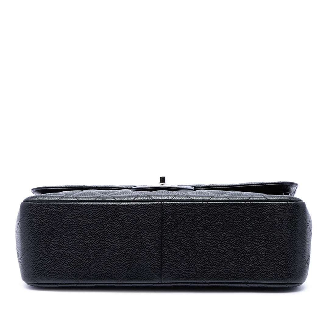 Chanel Jumbo Classic Caviar Double rabat