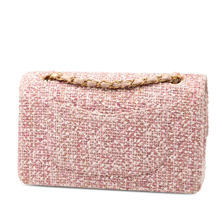 Chanel Medium Classic Tweed Double rabat