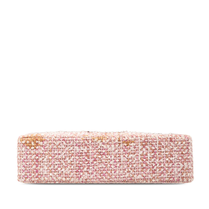 Chanel Medium Classic Tweed Double rabat