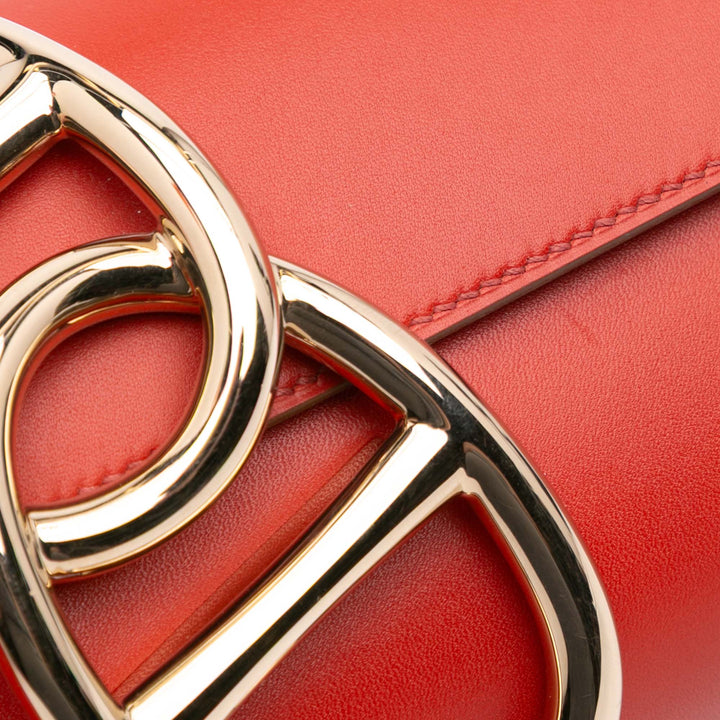 Tadelakt Egee Clutch Red - Gaby Paris