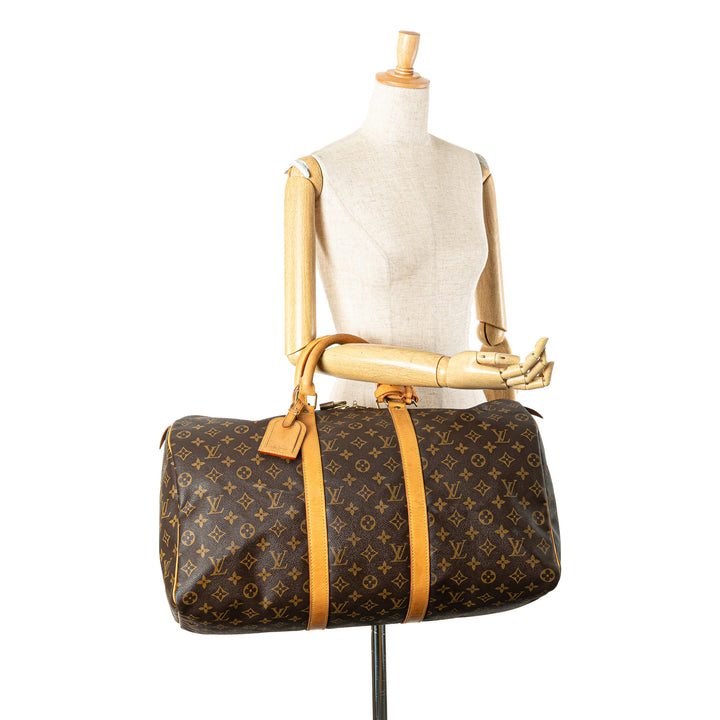 Monogram Keepall 50 Brown - Gaby Paris
