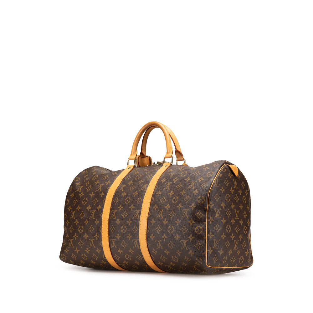 Monogram Keepall 50 Brown - Gaby Paris