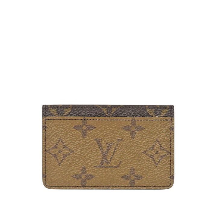 Porte-cartes Monogram Reverse Marron