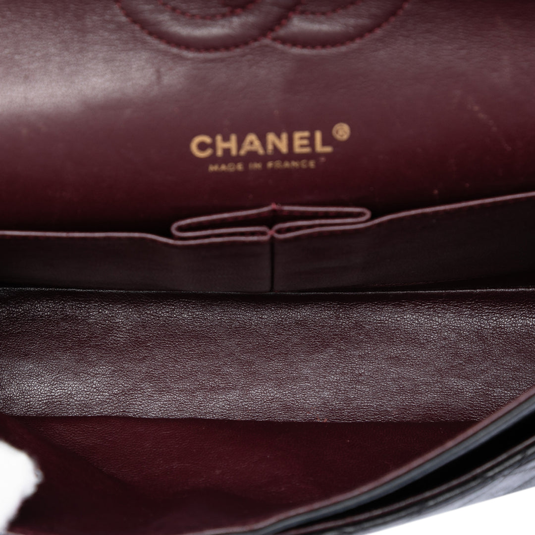 Chanel Medium Classic Cuir d’agneau Double rabat