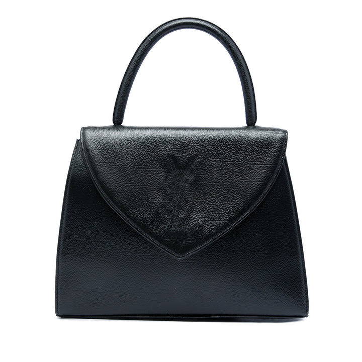Saint Laurent Textured Cuir Monogram sac à anse supérieure