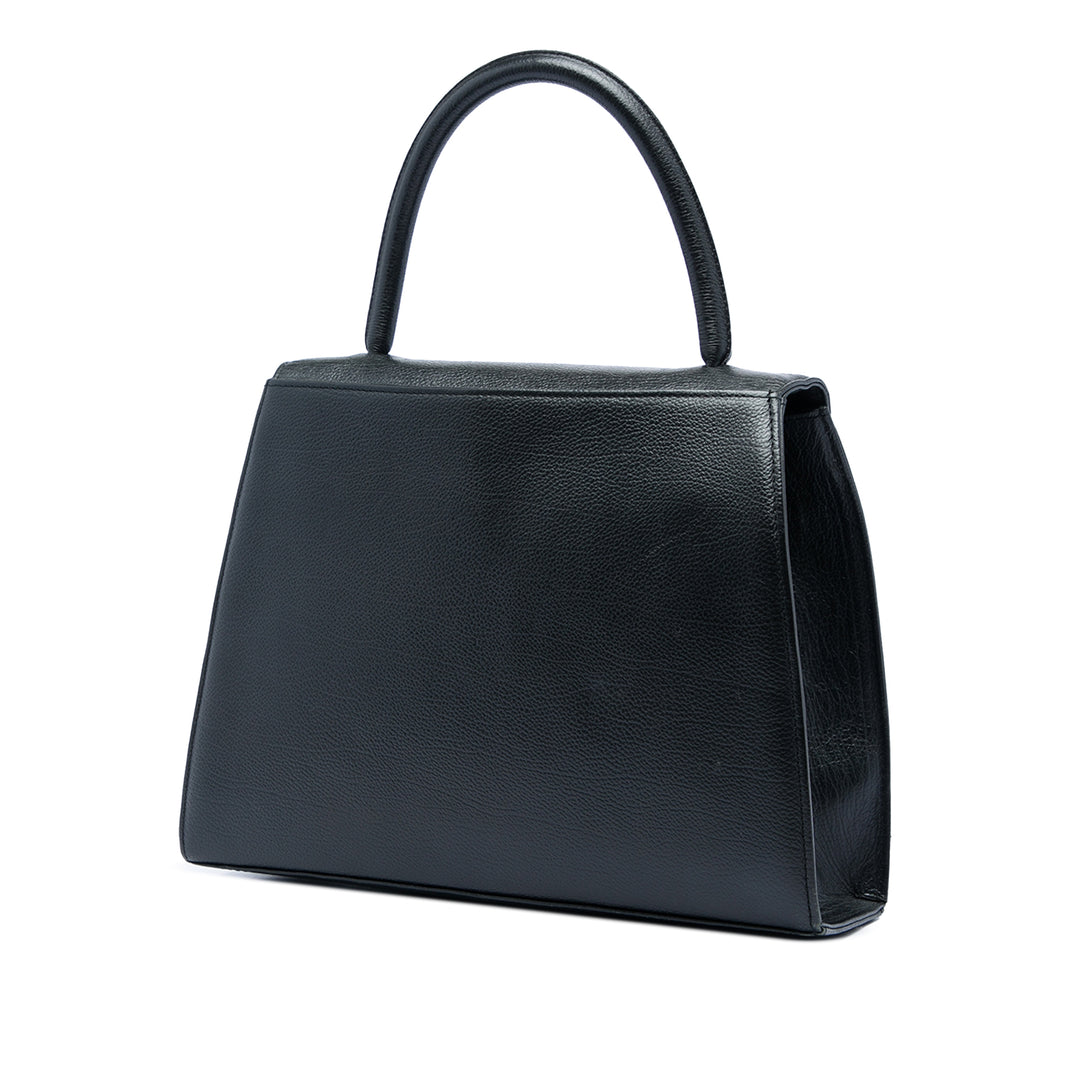 Saint Laurent Textured Cuir Monogram sac à anse supérieure