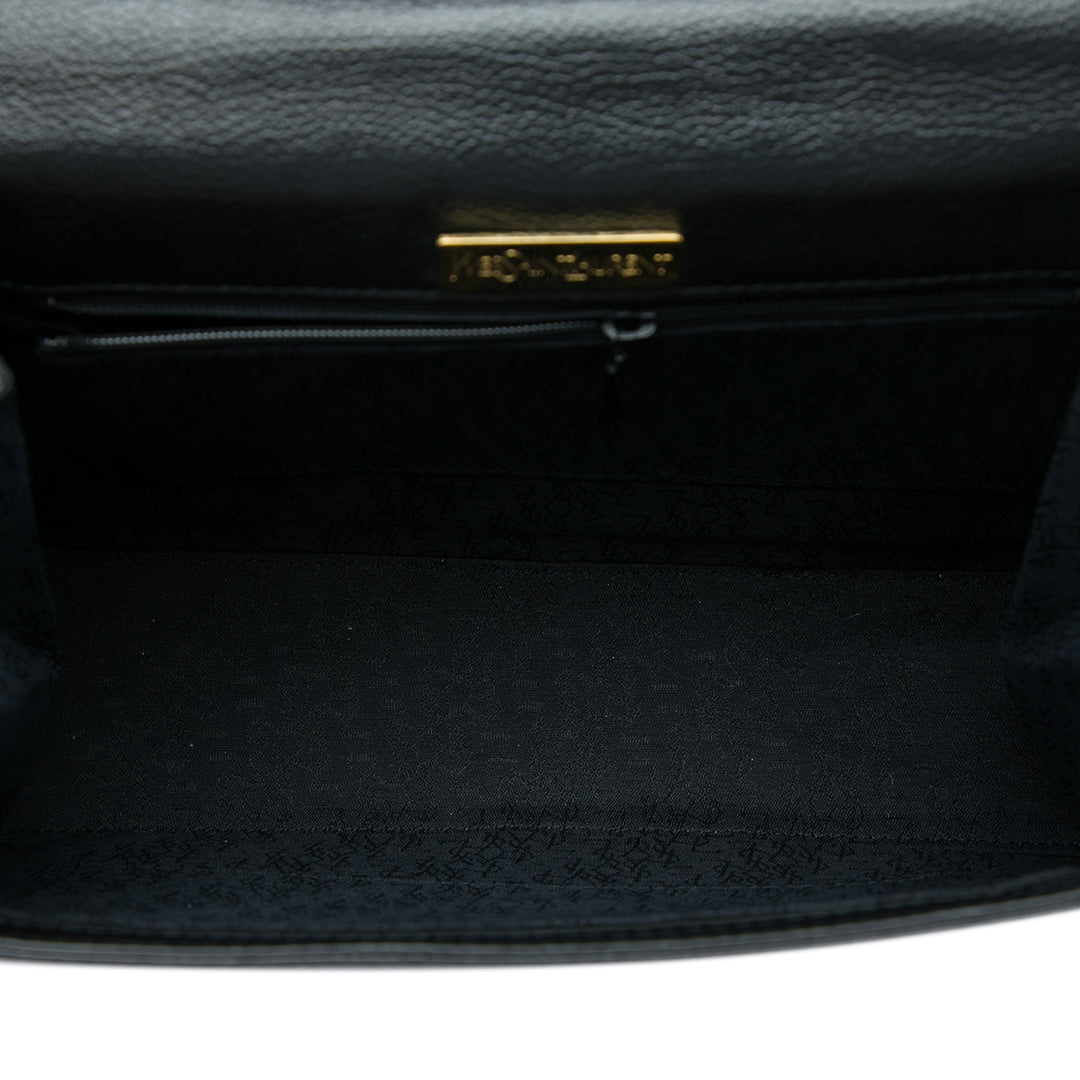 Saint Laurent Textured Cuir Monogram sac à anse supérieure