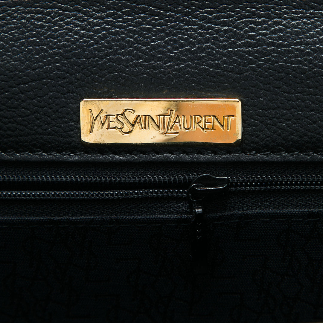 Saint Laurent Textured Cuir Monogram sac à anse supérieure