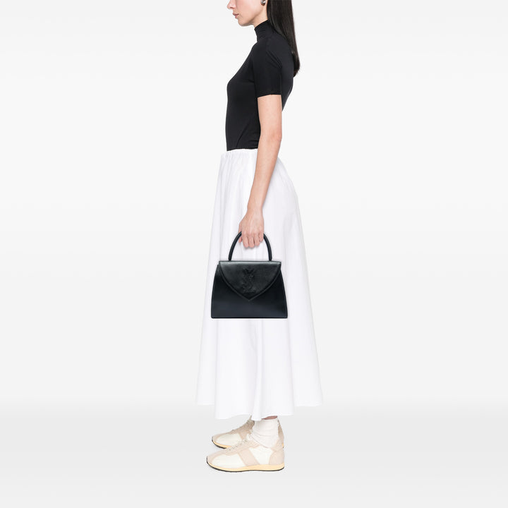 Saint Laurent Textured Cuir Monogram sac à anse supérieure