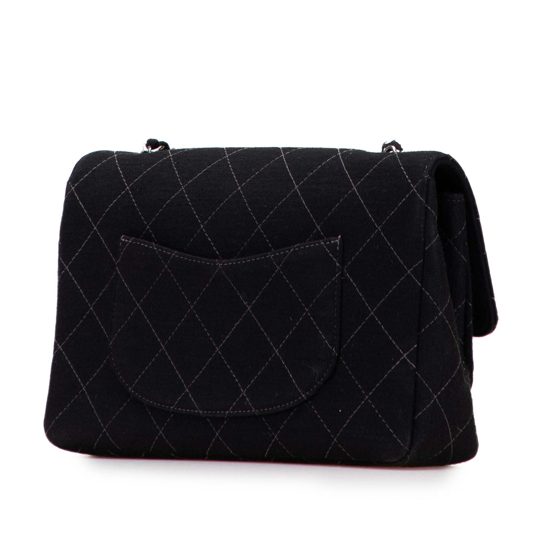 Chanel Medium Matelassé Jersey Simple rabat