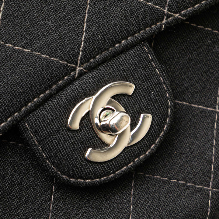 Chanel Medium Matelassé Jersey Simple rabat
