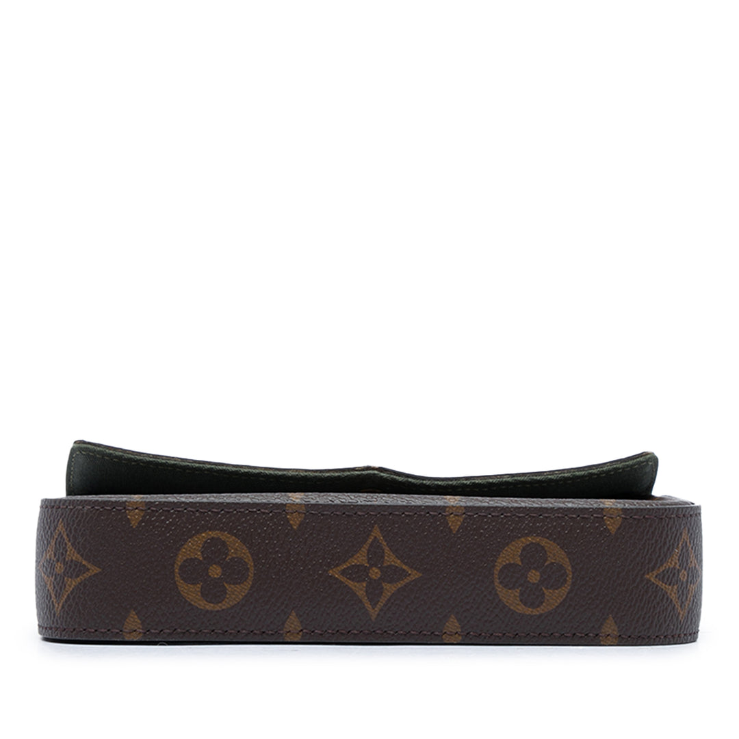 Louis Vuitton Felicie And Go Monogram Marron – vue 3 – GABY PARIS