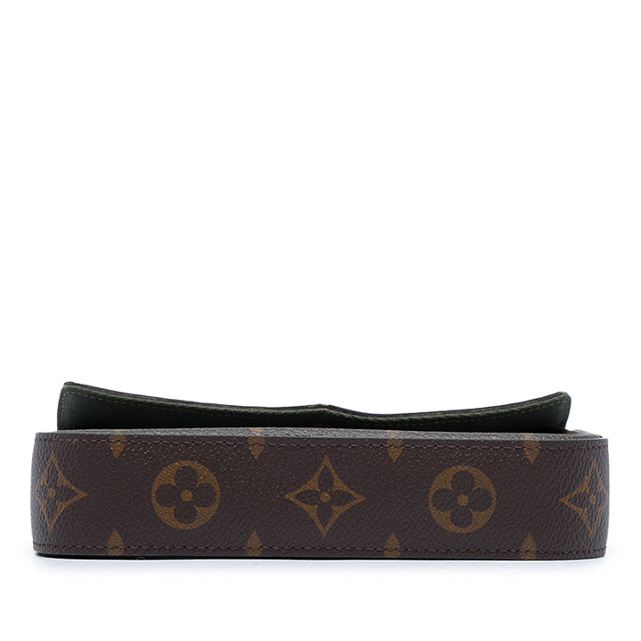 Louis Vuitton Felicie And Go Monogram Marron – vue 3 – GABY PARIS
