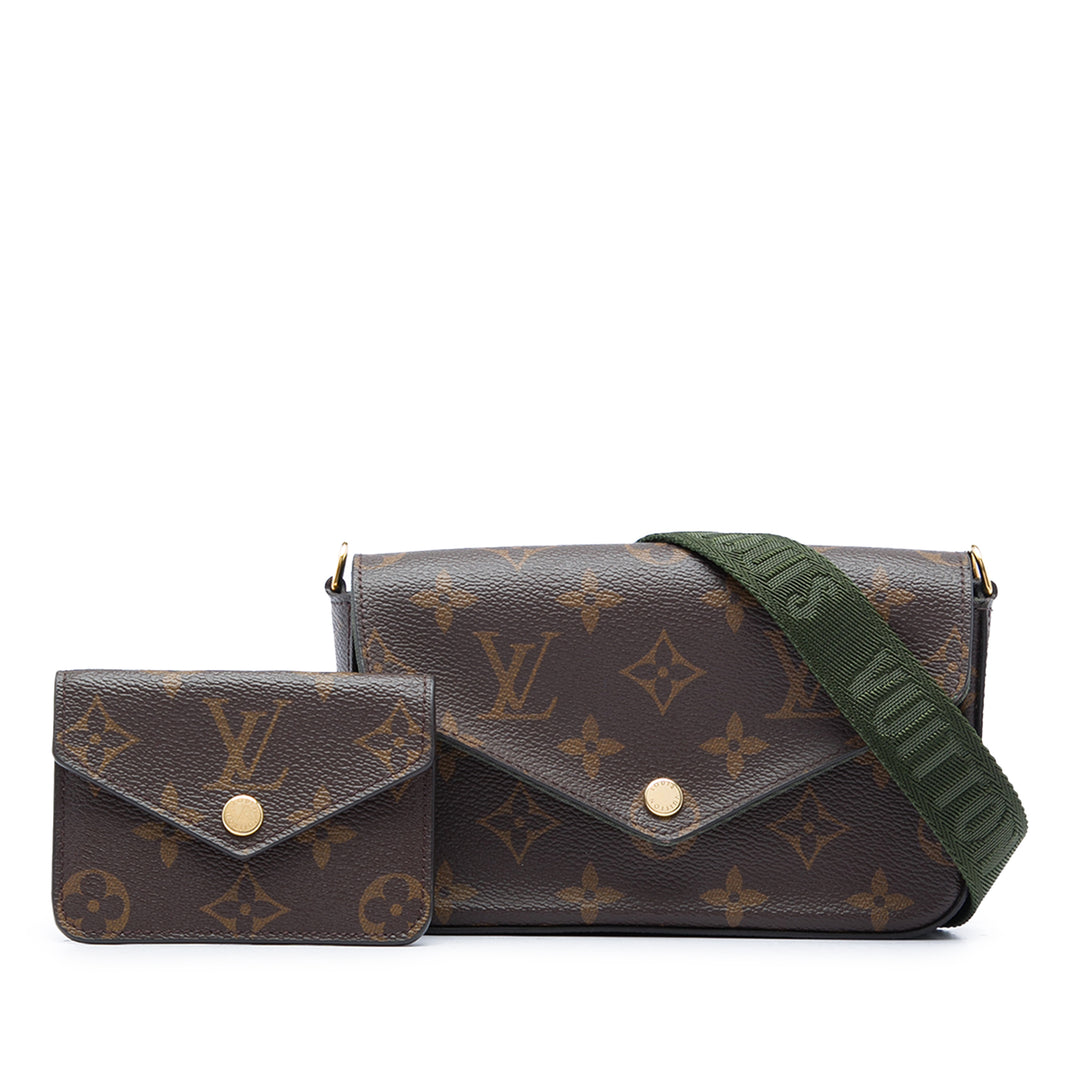 Louis Vuitton Felicie And Go Monogram Marron – vue 6 – GABY PARIS