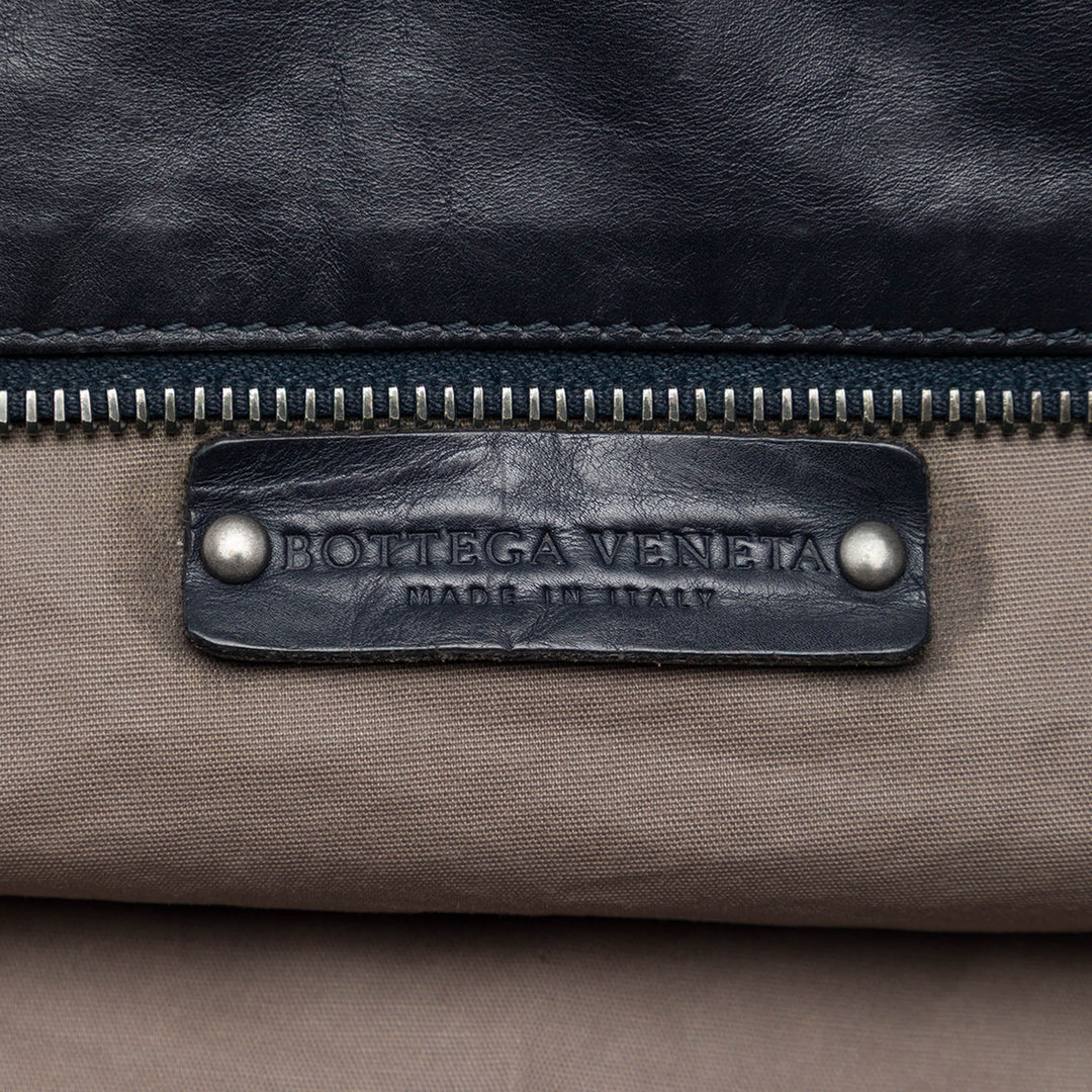 Bottega Veneta Intrecciato à finitions Souple Cabas nappa Bleu – vue 5 – GABY PARIS