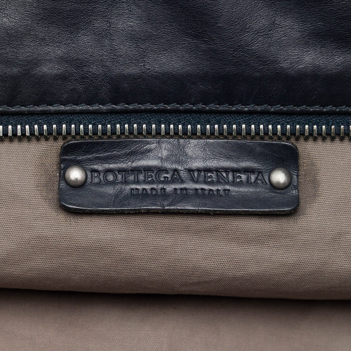 Bottega Veneta Intrecciato à finitions Souple Cabas nappa Bleu – vue 5 – GABY PARIS