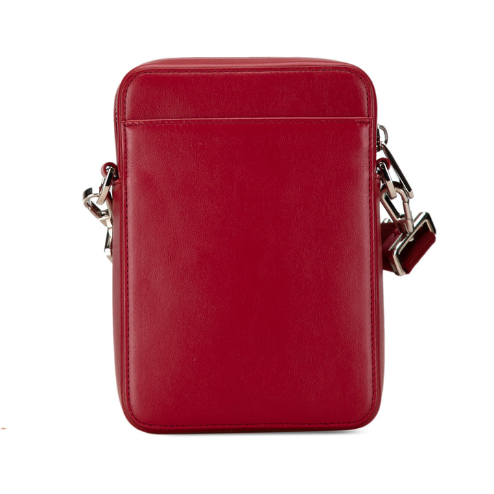 Oblique Galaxy World Tour Messenger Bag Red - Gaby Paris