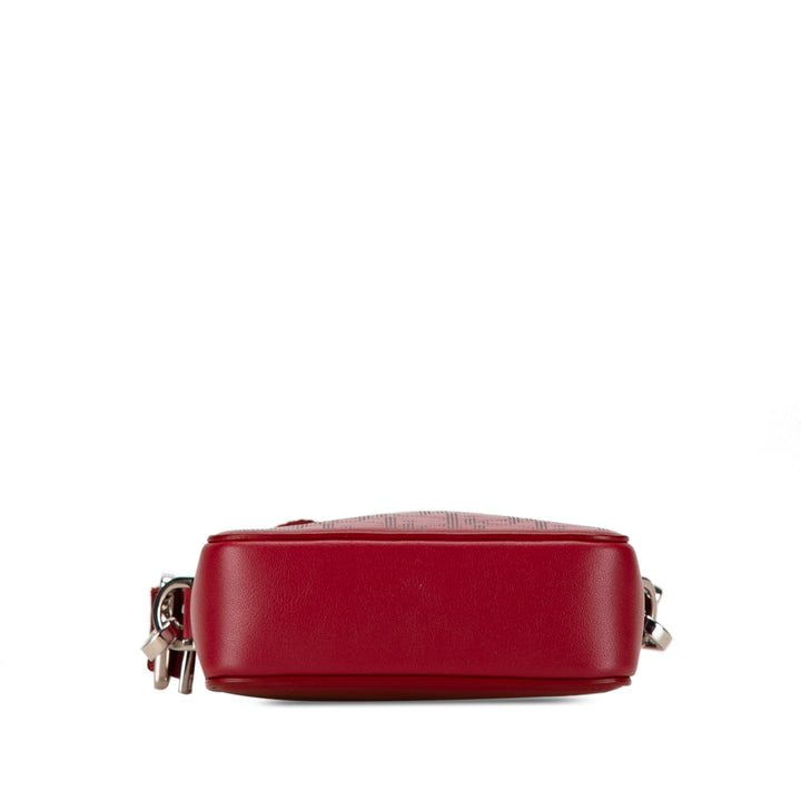 Oblique Galaxy World Tour Messenger Bag Red - Gaby Paris