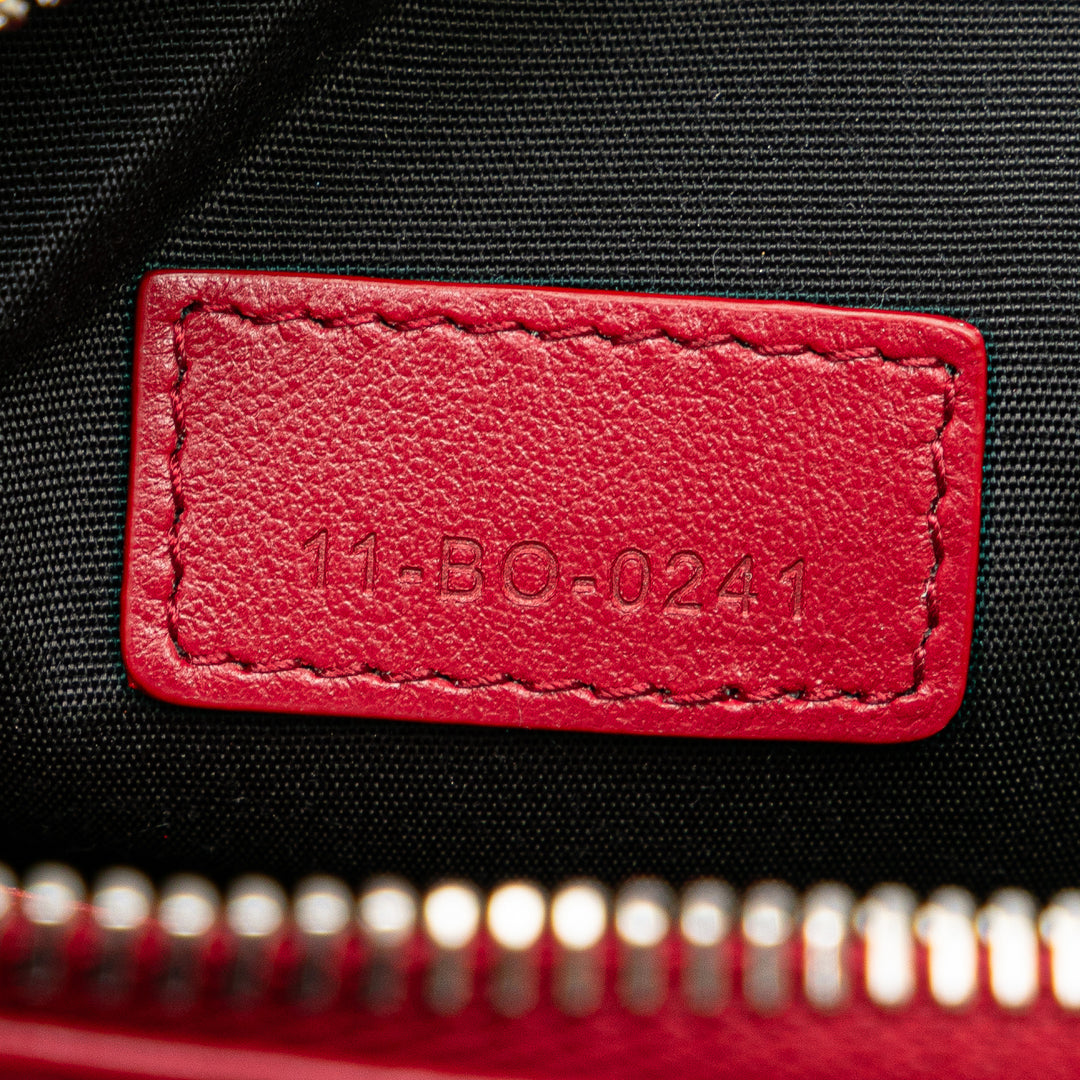 Oblique Galaxy World Tour Messenger Bag Red - Gaby Paris
