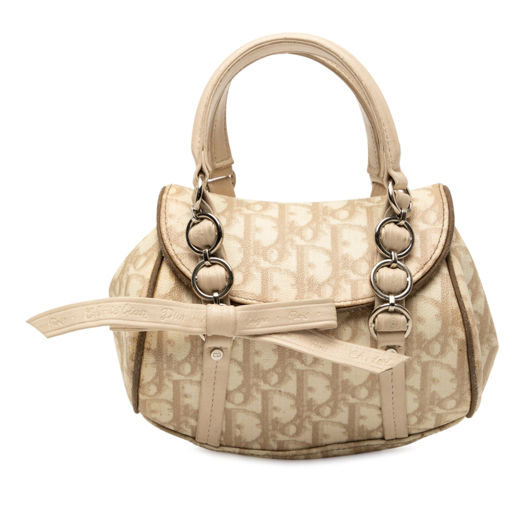 Dior Mini Diorissimo Trotter Coated Toile Romantique Sac à main – GABY PARIS Authentique