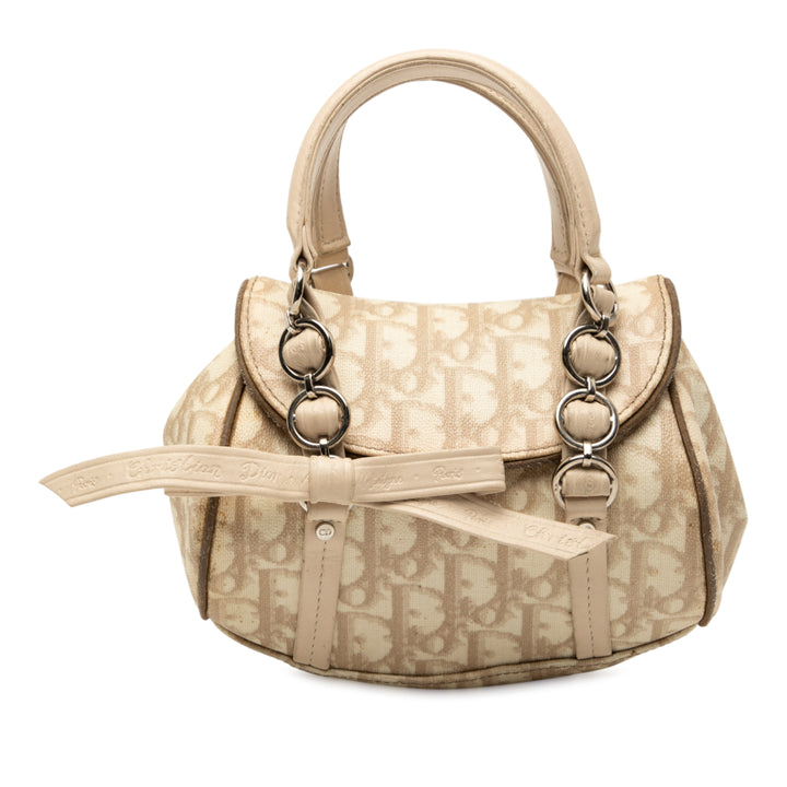 Dior Mini Diorissimo Trotter Coated Toile Romantique Sac à main – GABY PARIS Authentique