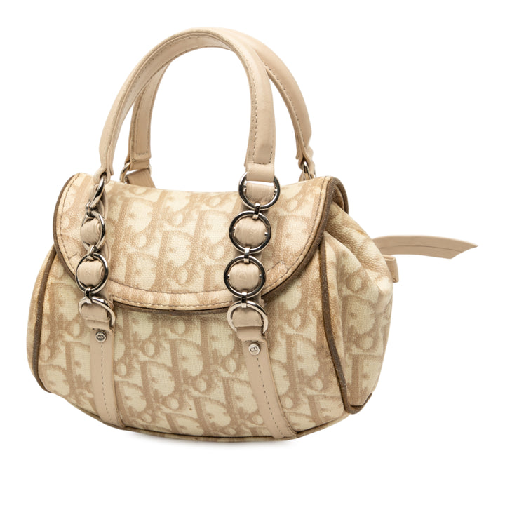 Dior Mini Diorissimo Trotter Coated Toile Romantique Sac à main – GABY PARIS Authentique