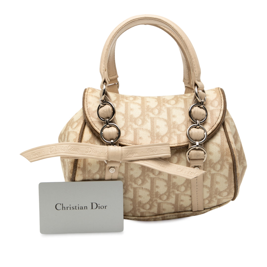 Dior Mini Diorissimo Trotter Coated Toile Romantique Sac à main – GABY PARIS Authentique