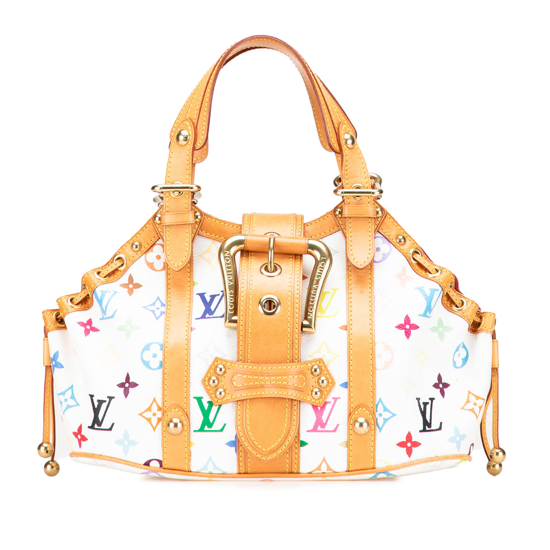 Monogram Multicolore Theda PM White - Gaby Paris