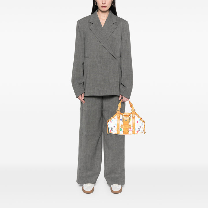 Monogram Multicolore Theda PM White - Gaby Paris