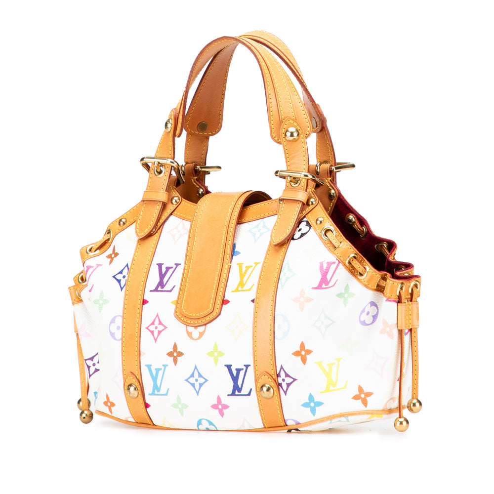 Monogram Multicolore Theda PM White - Gaby Paris
