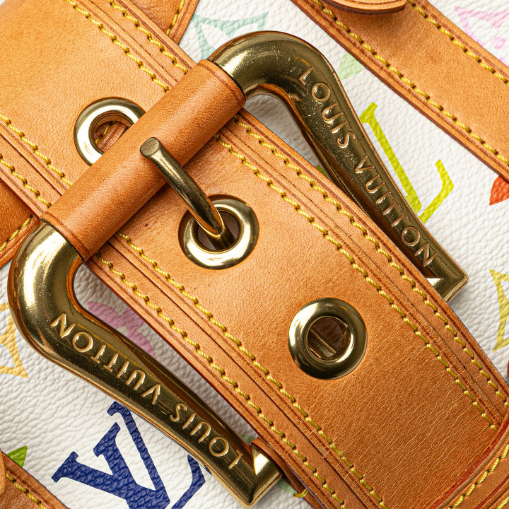 Monogram Multicolore Theda PM White - Gaby Paris
