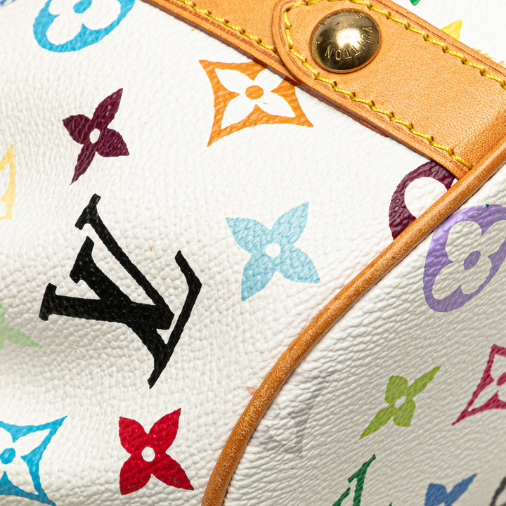 Monogram Multicolore Theda PM White - Gaby Paris