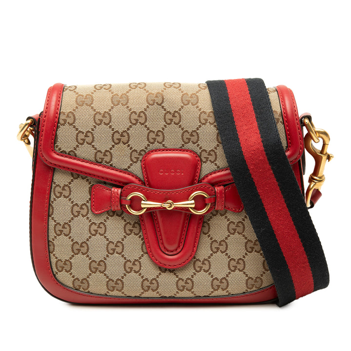 GG Lady Web Sac Moyen Rouge