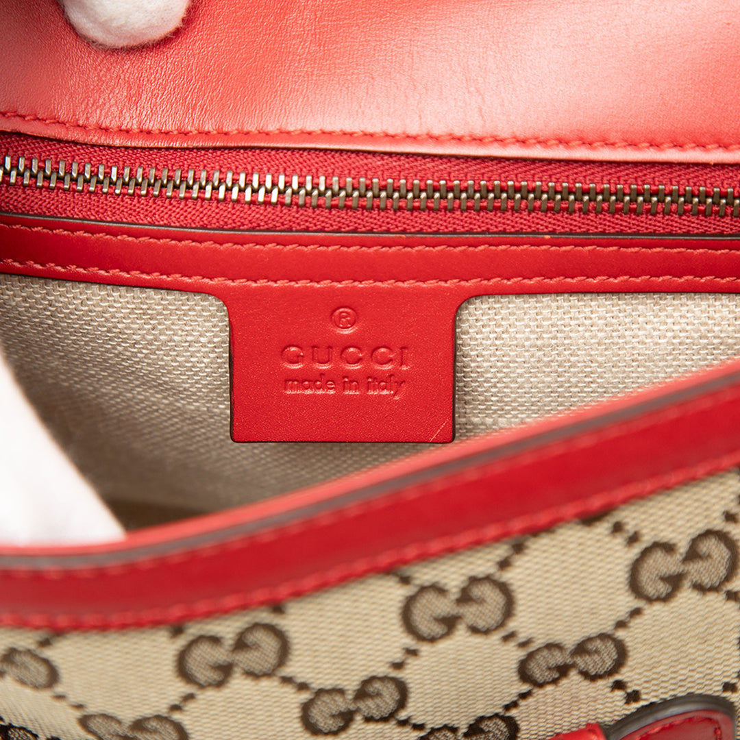 GG Lady Web Sac Moyen Rouge