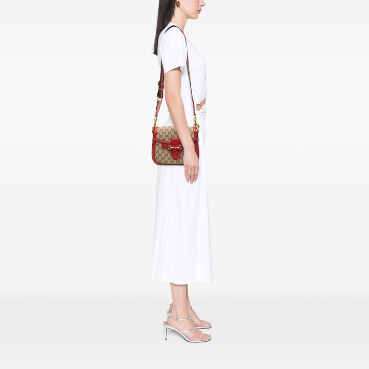 GG Lady Web Sac Moyen Rouge