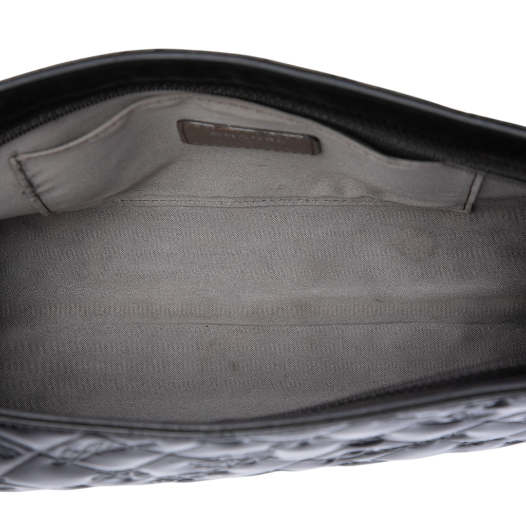 Chanel Pochette Matelassé embossé Lucky Symbols Noir – vue 4 – GABY PARIS