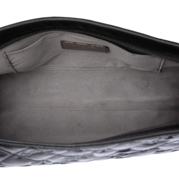 Chanel Pochette Matelassé embossé Lucky Symbols Noir – vue 4 – GABY PARIS