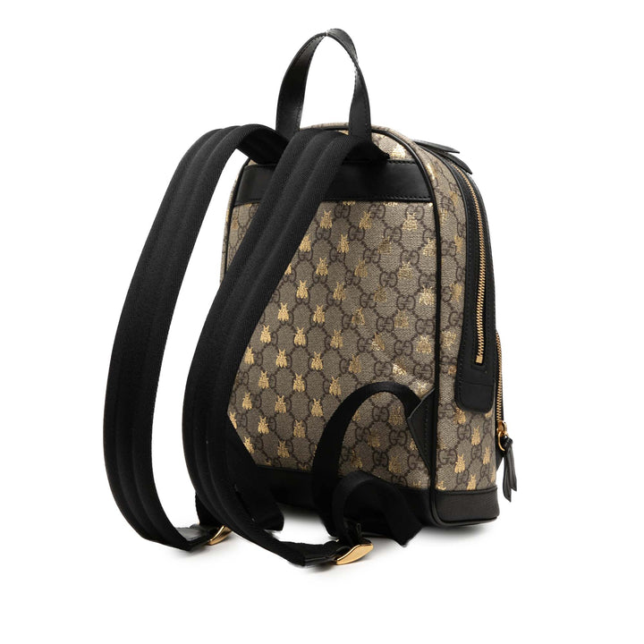 Gucci Small GG Supreme Bee Sac à dos