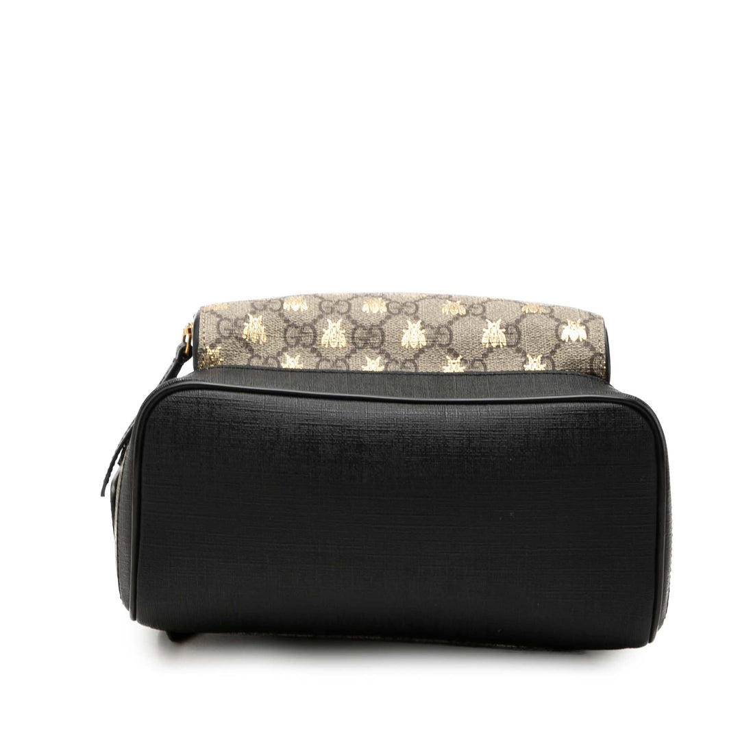 Gucci Small GG Supreme Bee Sac à dos