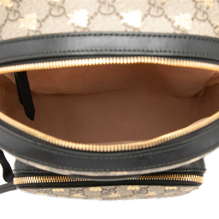 Gucci Small GG Supreme Bee Sac à dos