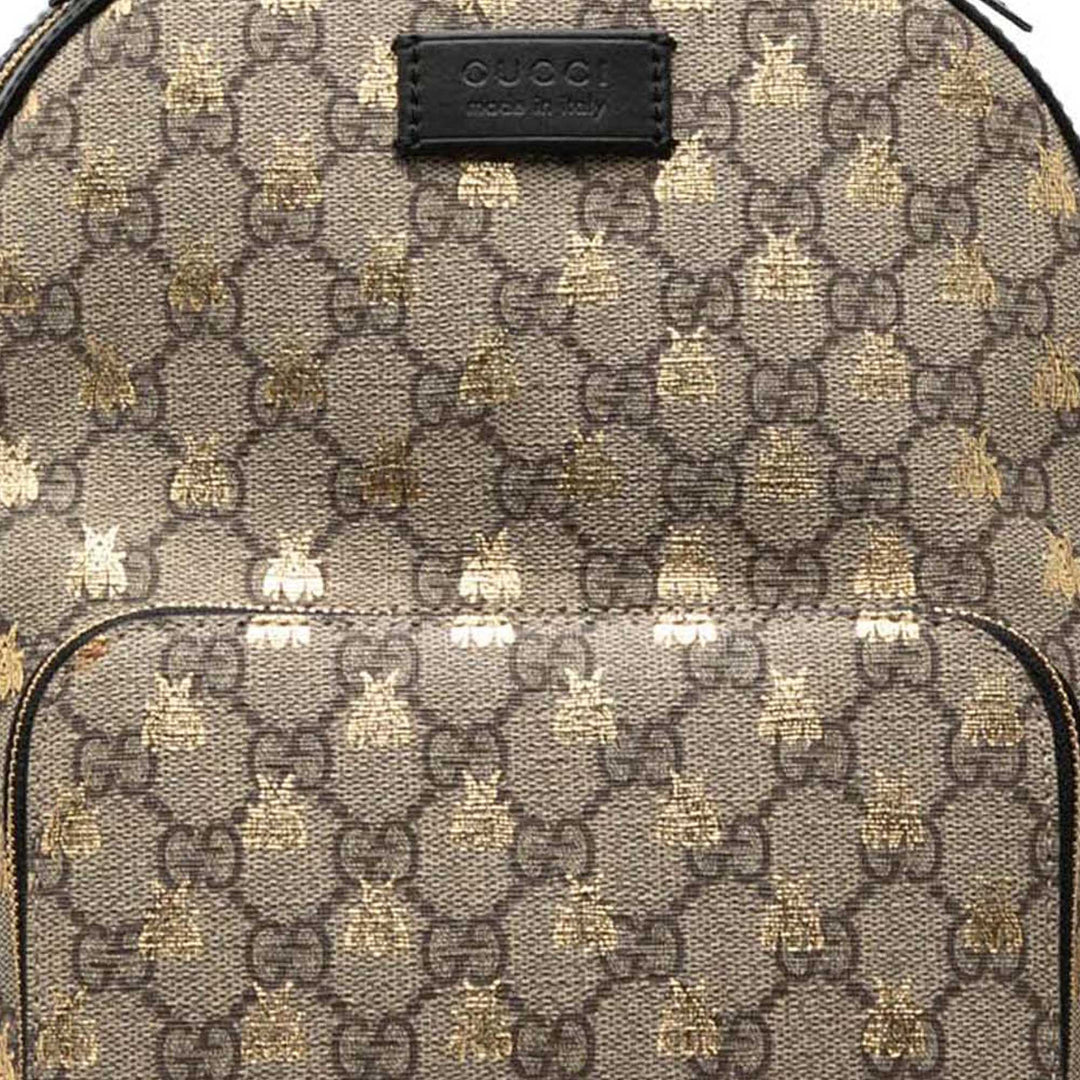 Gucci Small GG Supreme Bee Sac à dos
