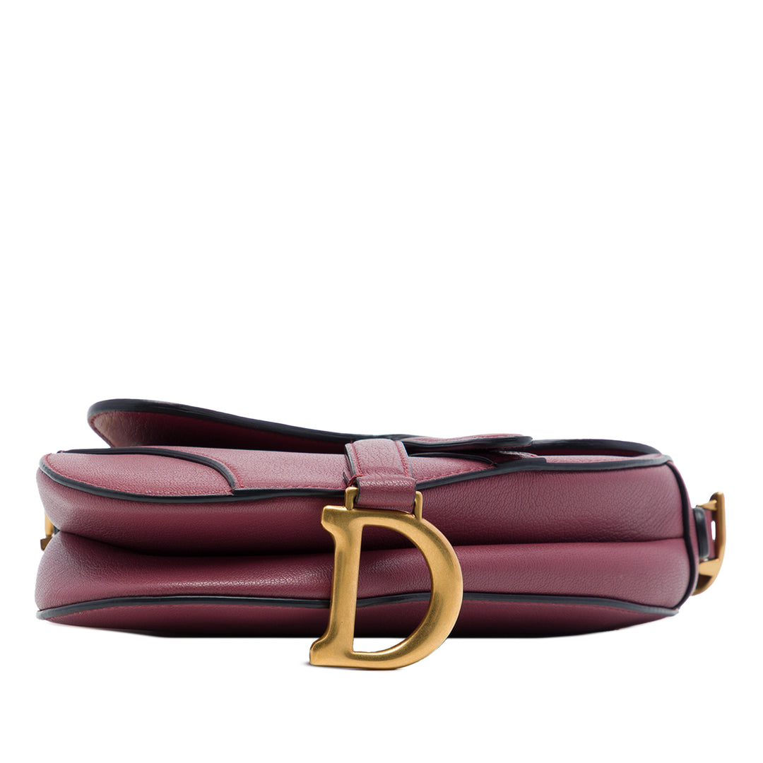 Dior Mini Cuir de chèvre Saddle Sac